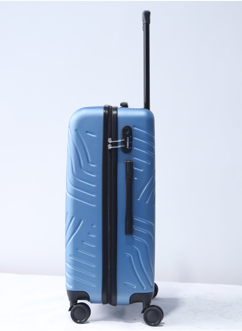 Stargold - 3 Piece ABS Hard Side Trolley Luggage Set Spinner Wheels With Number Lock - Image 1