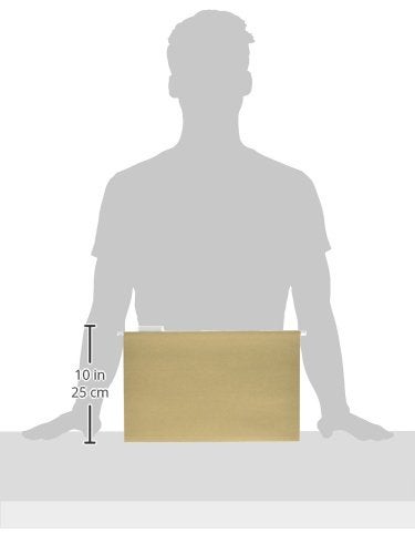 Pendaflex Earthwise 100% Recycled Hanging File Folders, 1/5 Cut, Legal Size, Natural, 25 per Box (76542) - Image 3