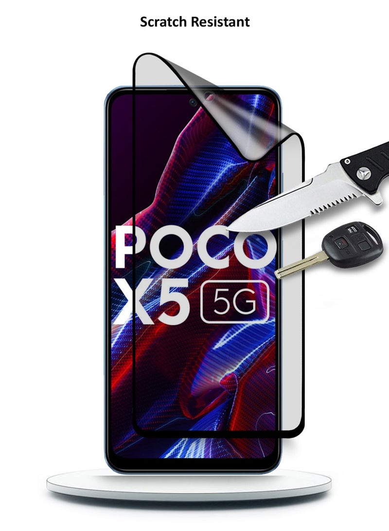Techie 9D Matte Ceramic Screen Protector Film for Xiaomi Poco X5 – Smooth Feel Anti Fingerprint Bubble Free - Image 5