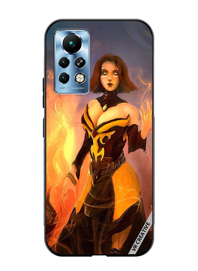 VR CREATIVE - Protective Case Cover For Infinix Note 11 Pro Dota 2 Admirable Design Multicolour - Image 1
