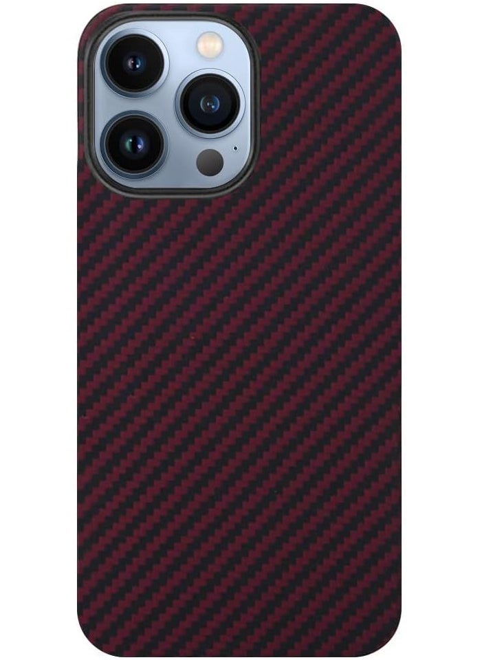 Case Compatible with iPhone 15 Plus Case 3D Skin Texture Kevlar Fiber Bulletproof Vest Cover Protective Carbon Fiber Pattern Ultra Slim - Image 4