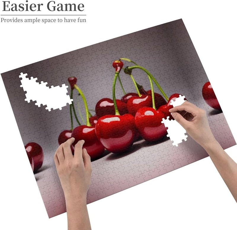 لغز فايا الكرز التشيلي 500 قطعة للكبار ديكور المنزل هدية 20.4 × 15 بوصة - Image 4