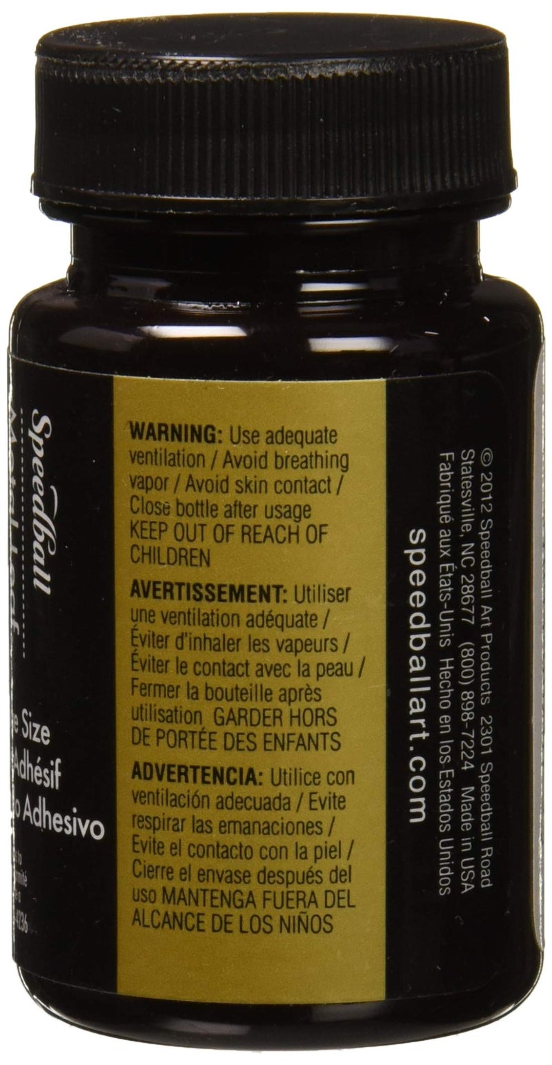 Speedball لاصق ورق الذهب مونا ليزا من سبيدبول، سميك جداً، 2 أونصة - Image 2