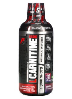 L-Carnitine 1500 Liquid Shots Berry 16 fl oz (473 ml)