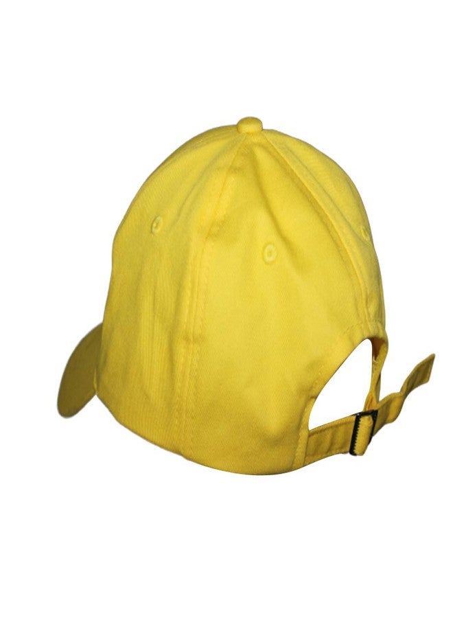 Malvina Boy's Yellow Smiley Cap Free Size/Travelling Cap/Vloggers Cap/Quotes Cap - Image 3