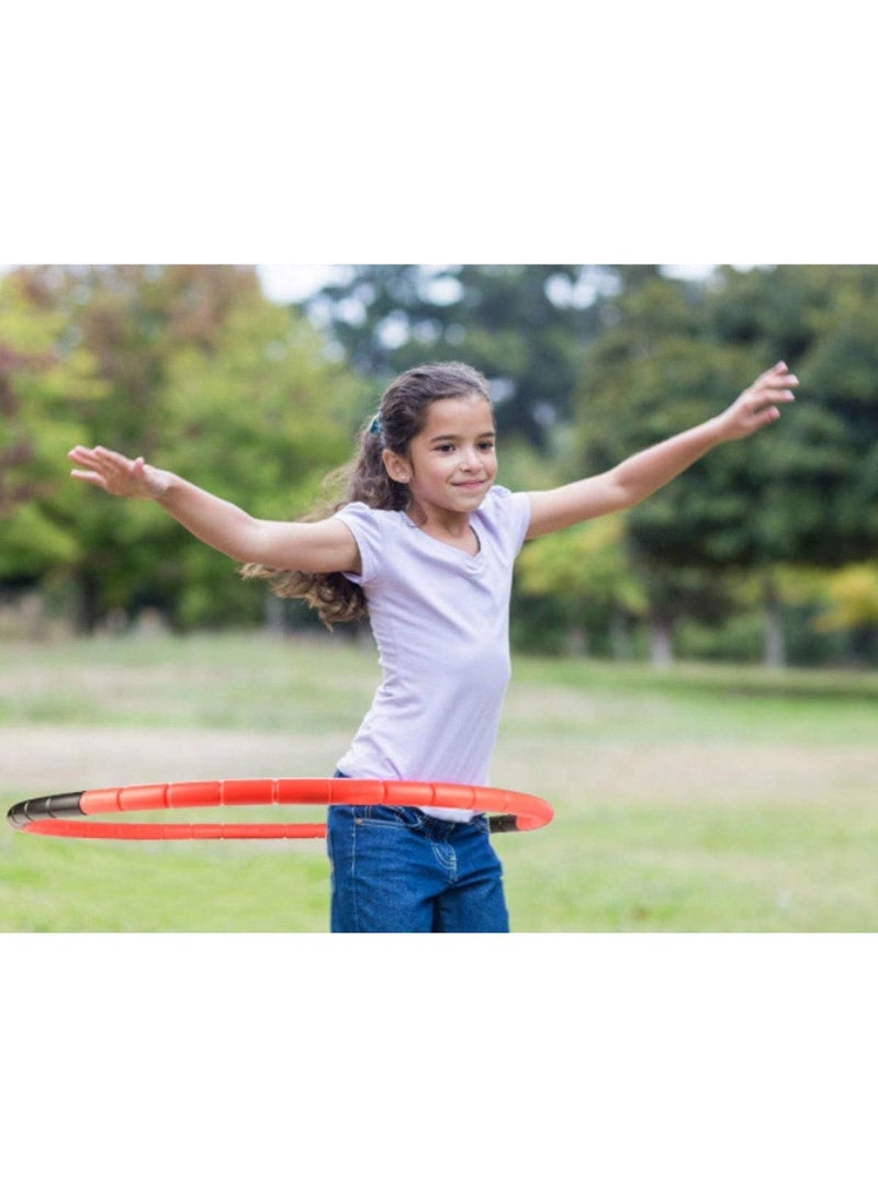 NAWRA Kids Fitness Hoop - Weight & Size Adjustable- Body Building Plastic Children Gymnastics Toys- Diameter 26.5 Inches - Image 5