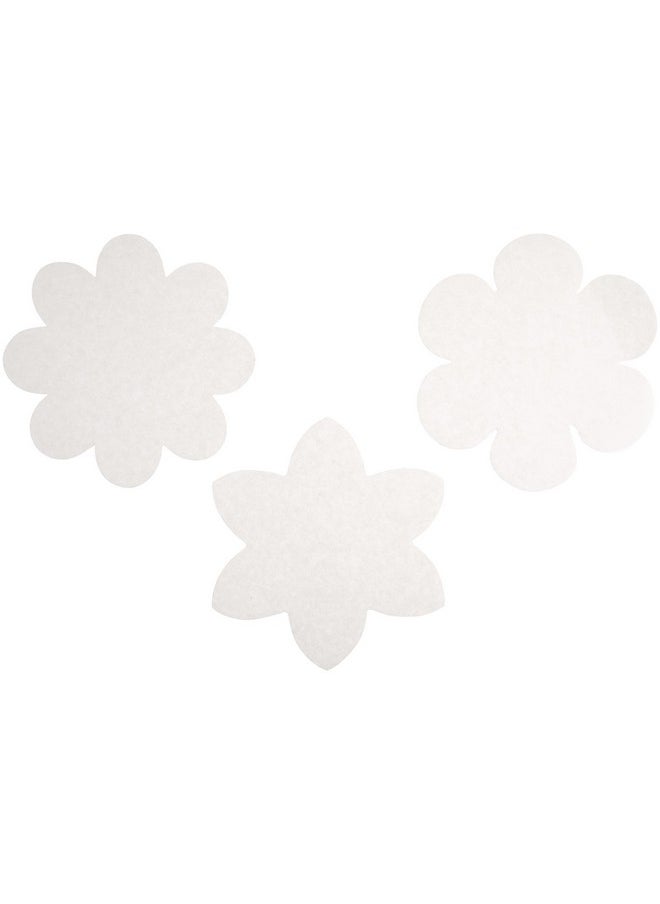 Roylco Color Diffusing Paper Flowers Shape 9" X 9"  - Image 1