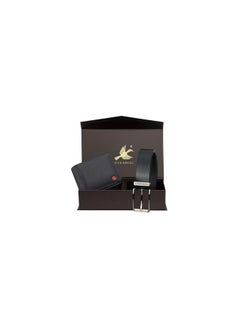 HORNBULL HORNBULL Gift Set for Mens | Black Wallet and Belt Mens Combo | Diwali Gift for Men 10496  - Image 1