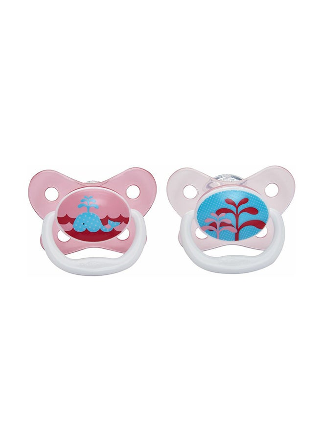 Dr. Brown’s 2-Piece Butterfly Shaped Pacifier Set - Image 1