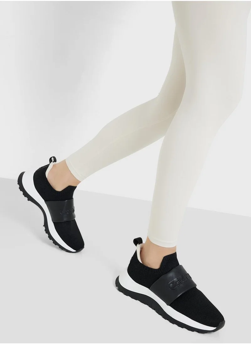CALVIN KLEIN SLIP ON RUNNER TRAINERS