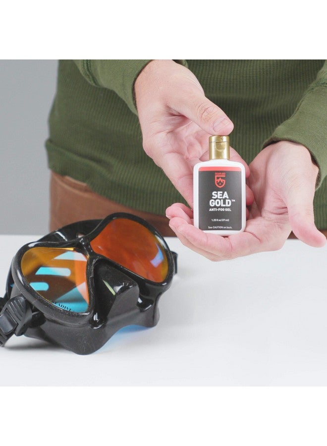 Gear Aid Sea Gold Anti Fog Gel Coating For Scuba Dive Masks 1.25 Oz 2 Pack - Image 3