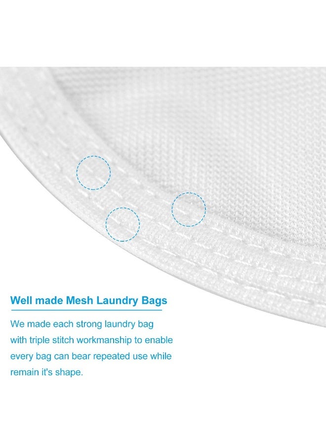 GOGOODA Delicates Laundry Bags, Fine Mesh Wash Bag for Lingerie, Underwear, Bra, Silk, Socks with Hanging Loop - Image 4