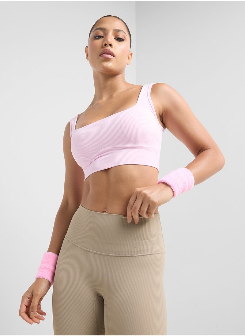 FRWD Seamless Back Cutout Detail Sports Bra  - Image 1