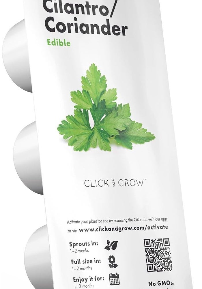 Click and Grow Cilantro/Coriander Refill 3-Pack for Smart Garden - Image 1