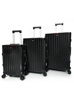 MORANO Morano aluminum travel luggage set, three pieces, elegant and durable design  - Image 2