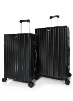 MORANO Morano aluminum travel luggage set, three pieces, elegant and durable design  - Image 3