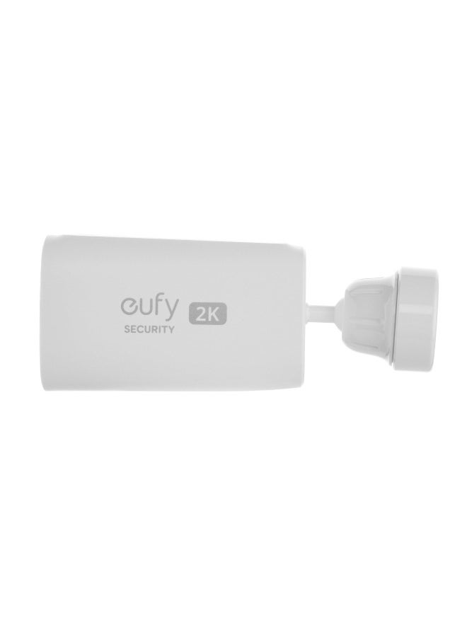 eufy S220 Solo Cam Solar Charging 2K Resolution White  - Image 2