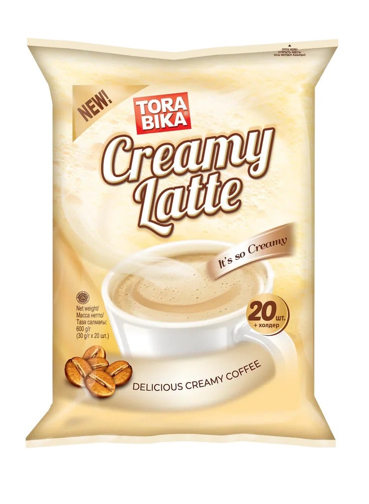 TORA BIKA Tora Bika Creamy Latte Pack - 20 Bags  - Image 1