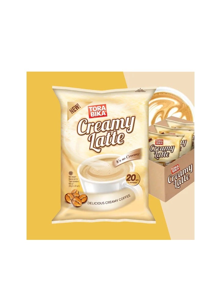TORA BIKA Tora Bika Creamy Latte Pack - 20 Bags  - Image 2