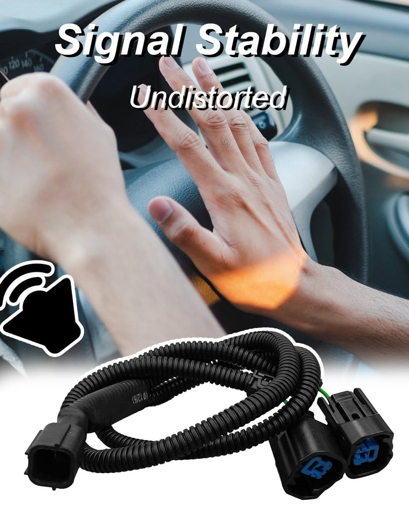 ULZOZN Car Horn One-to-Two Converter Wiring Harness - Image 5
