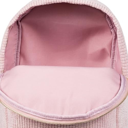 Roxy Women's Feeling Good Stylish Soft Corduroy Backpack with Padded Shoulder Straps and Exterior Storage, Lilac Chiffon, 8L - Image 3