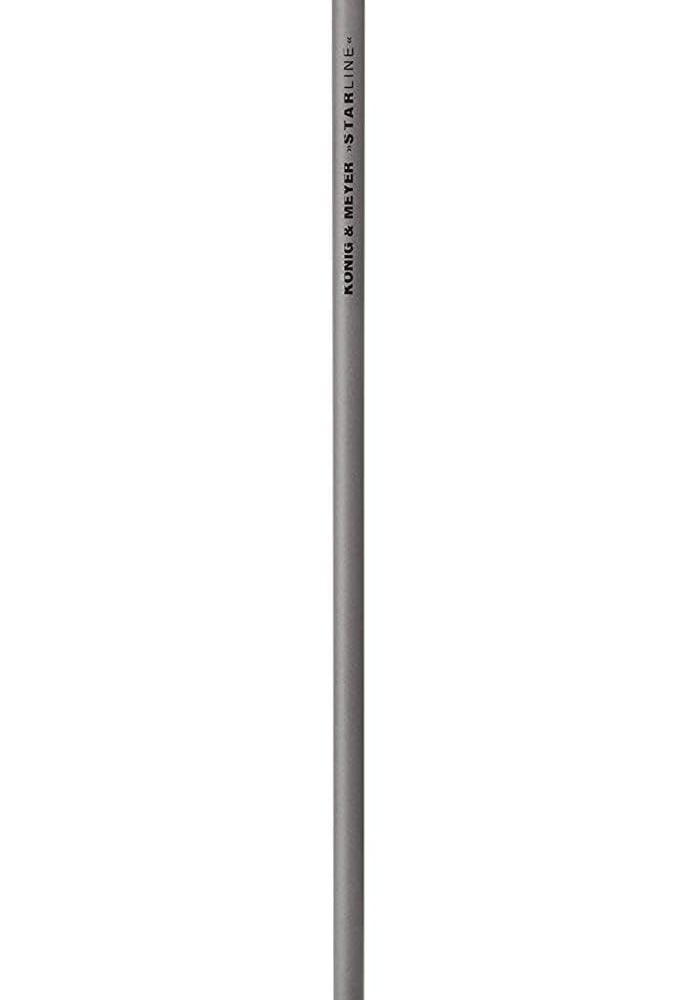 KM K&M Stands 26010.500.87 Adjustable Microphone Stand with Soft-Touch Height Adjustment - Gray - Image 3