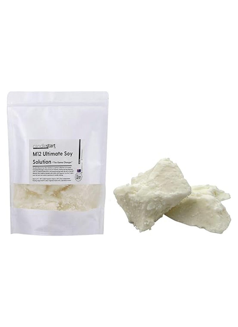 candlestart M12 - The Game Changer Wax 3Kg - 100% All-Natural - All Seasons Wax Company - Easy To Use - Ethically Sourced - High Scent Load - Candle Making Wax - Vegan  - Image 1