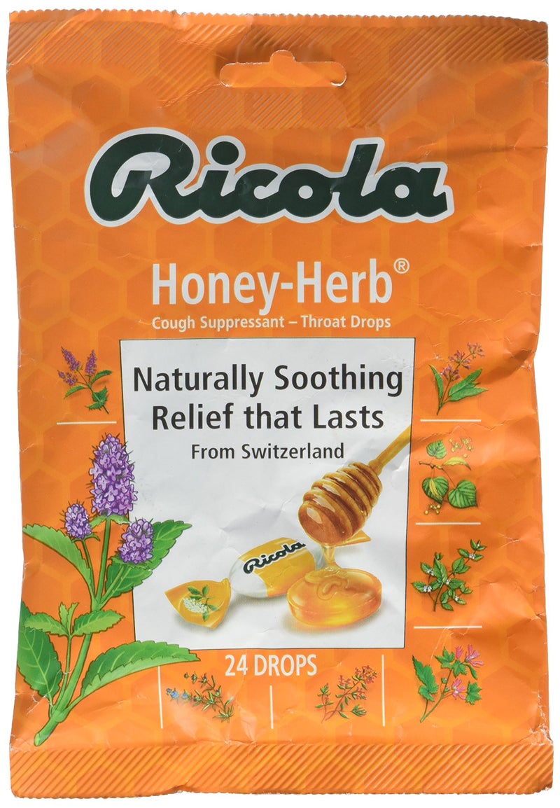 Ricola ريكولا عسل طبيعي بالأعشاب 24 قطرة - Image 3