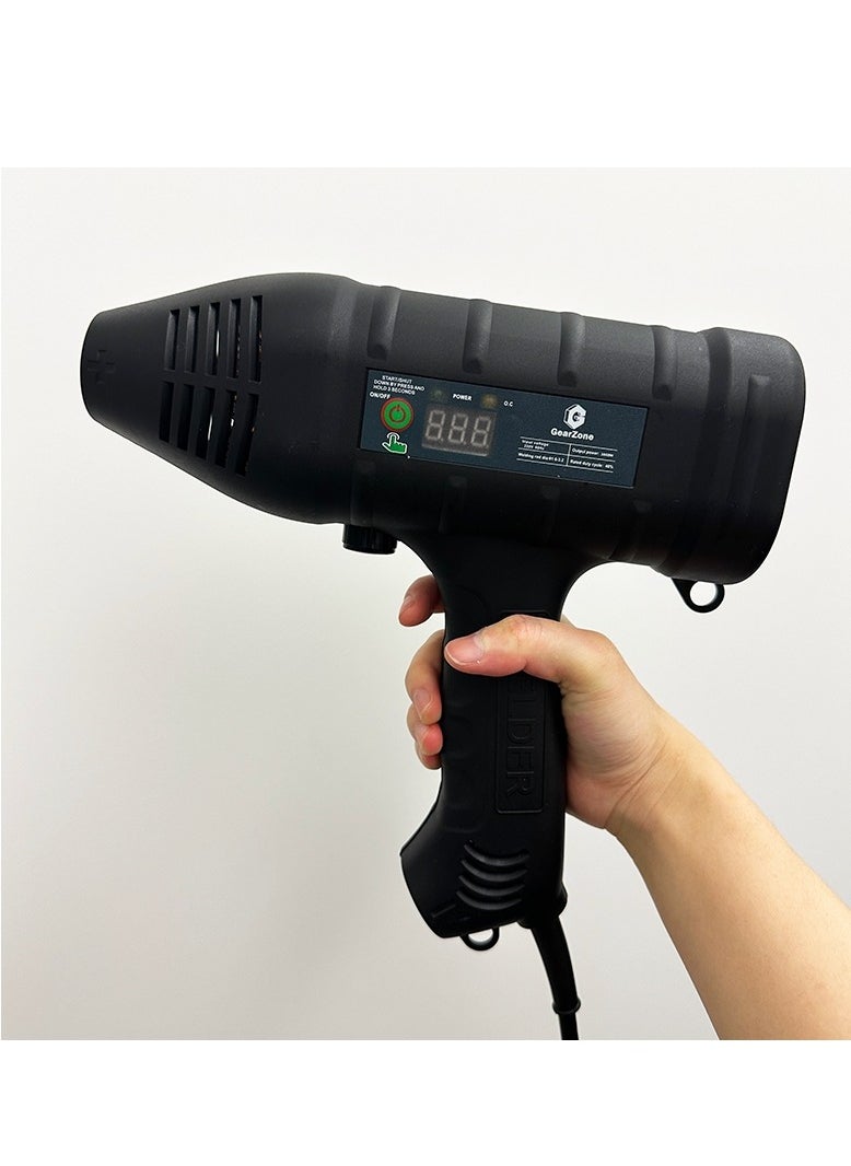 GearZone - 220V-60Hz-3000W Handheld Portable Electric Welding Machine, Automatic Digital Smart Welding Machine With Current Adjustment Handle - Image 1