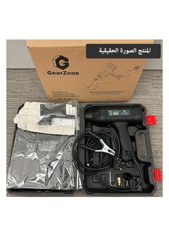جيرزون ماكينة لحام كهربائية محمولة باليد 220 فولت-60 هرتز-3000 وات، ماكينة لحام رقمية ذكية أوتوماتيكية مع مقبض تعديل التيار  - Image 5
