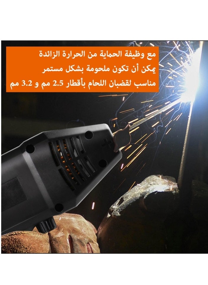 GearZone - 220V-60Hz-3000W Handheld Portable Electric Welding Machine, Automatic Digital Smart Welding Machine With Current Adjustment Handle - Image 1