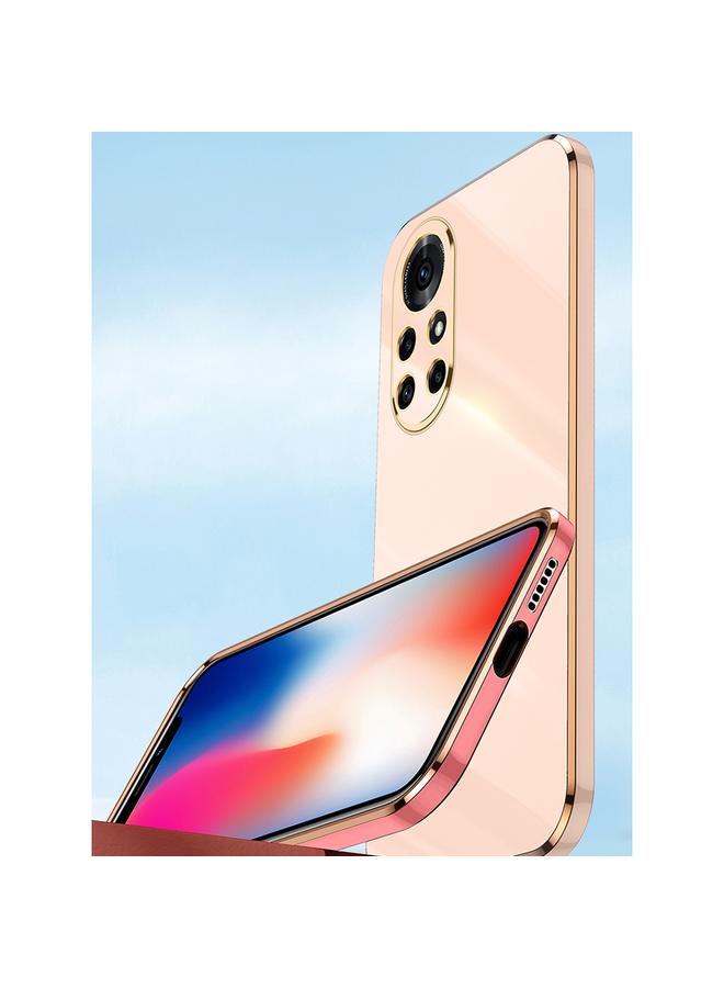 Xinli Case For Huawei nova 8 Pro 5G Straight Edge 6D Electroplate TPU Phone Case with Ring Holder - Image 5