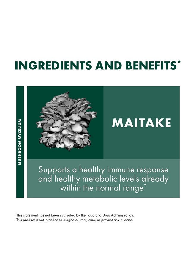 Host Defense Maitake Extract - Immune & Cellular Health Support - Dietary Herbal Supplement with Maitake Mushroom & Mushroom Mycelium - Liquid Supplement - 1 fl oz (30 Servings) - Image 4