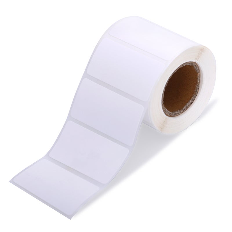 Label Printer Sticker Thermal Label Paper Self-Adhesive Printable Paper Roll Waterproof Oil-Proof Tear for Price Name Barcode Printing for DP23/DP30 Series Thermal Printer Label Maker Machine - Image 1