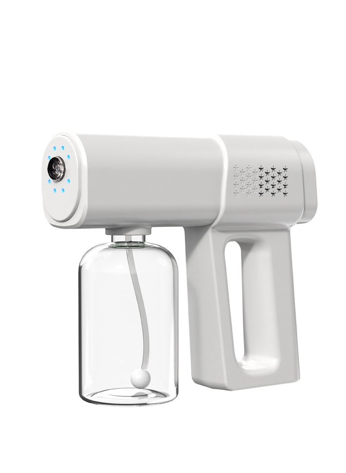 Generic Rechargeable Atomizer Sprayer Gun Handheld Nano Atomizer Spray Cordless Disinfectant Steam Gun Spray Large Capacity Electric Atomizer Fogger Machine Disinfection Gun for Car School Home - Image 1