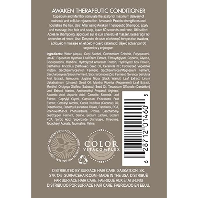 Surface HAIR HEALTHY SCALP AND THICKENING CONDITIONER, 2 FL OZ - Image 3