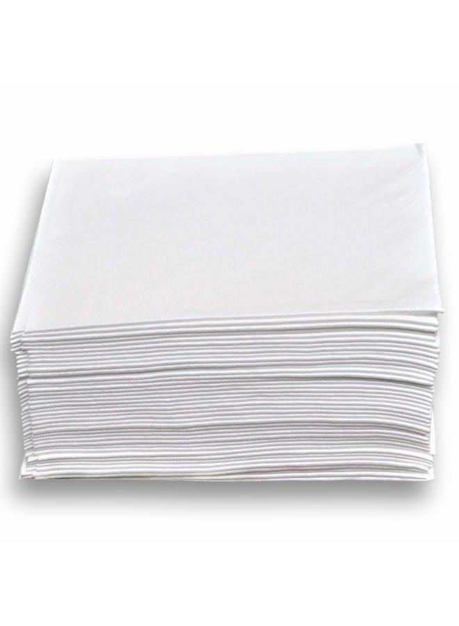 DAVELEN Pedicure Towels | Premium Care | Disposable | (50 Count) Large 30" by 15", Eco-Friendly - Image 1