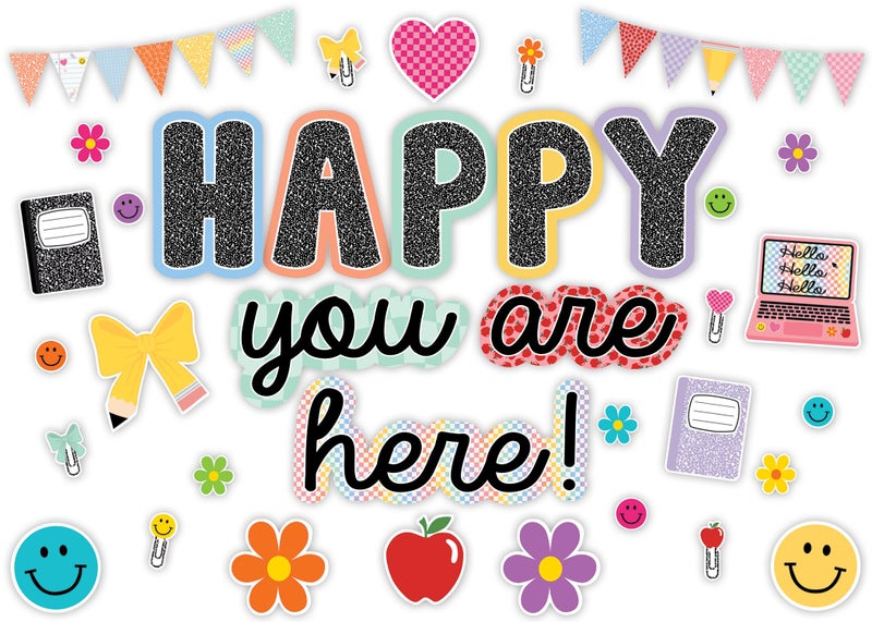 Teacher Created Resources Cool for School Happy Youre Here Bulletin Board TCR9303 - Image 2