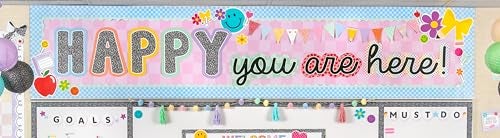 Teacher Created Resources Cool for School Happy Youre Here Bulletin Board TCR9303 - Image 3