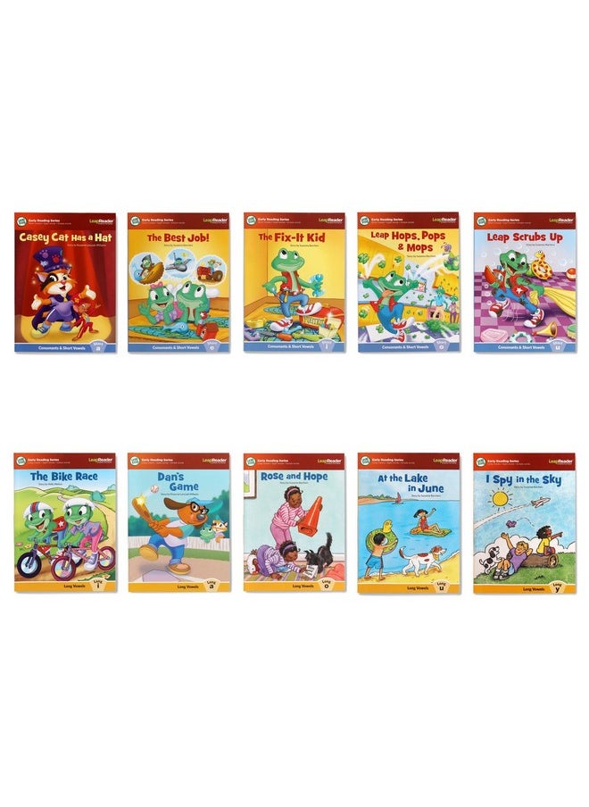 LeapFrog - Leapreader System Learn To Read 10 Book Mega Pack Teal Online Exclusive - Image 1