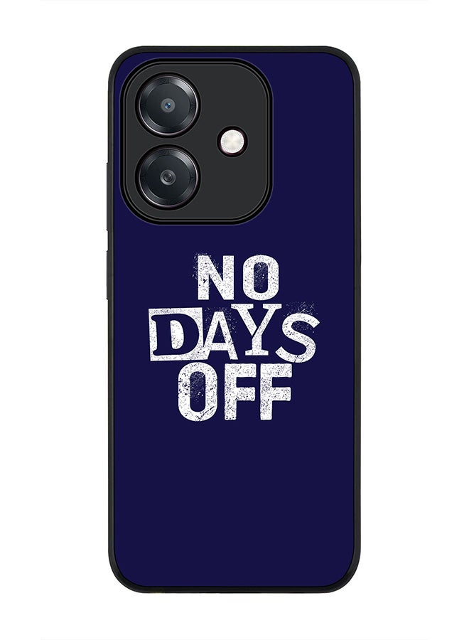 Stylizedd For Oppo A5i Case,Slim fit Camera Protection, Shockproof Thin Phone cover  - No days off