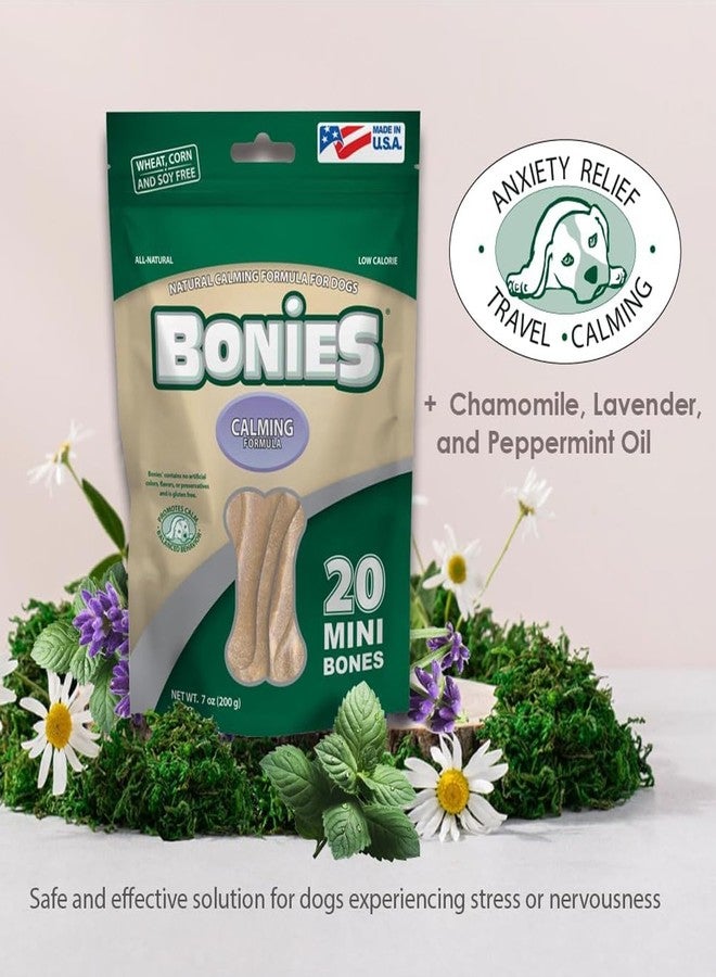 Pet Health Solutions BONIES Natural Calming Multi-Pack MINI (20 Bones / 7 oz) - Image 4