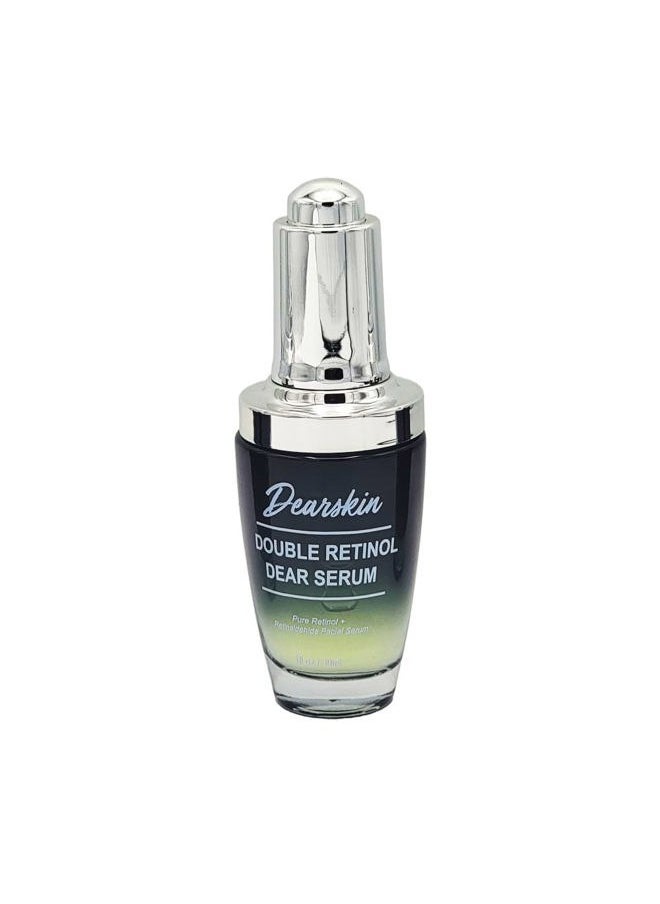 Dearskin - Retinol Serum Double Retinol Dear Serum by Dearskin Retinaldehide 0.1% plus Pure Retinol 0.5% Anti-Aging Powerful Anti-Wrinkle Repair Regenerating Serum - Image 1