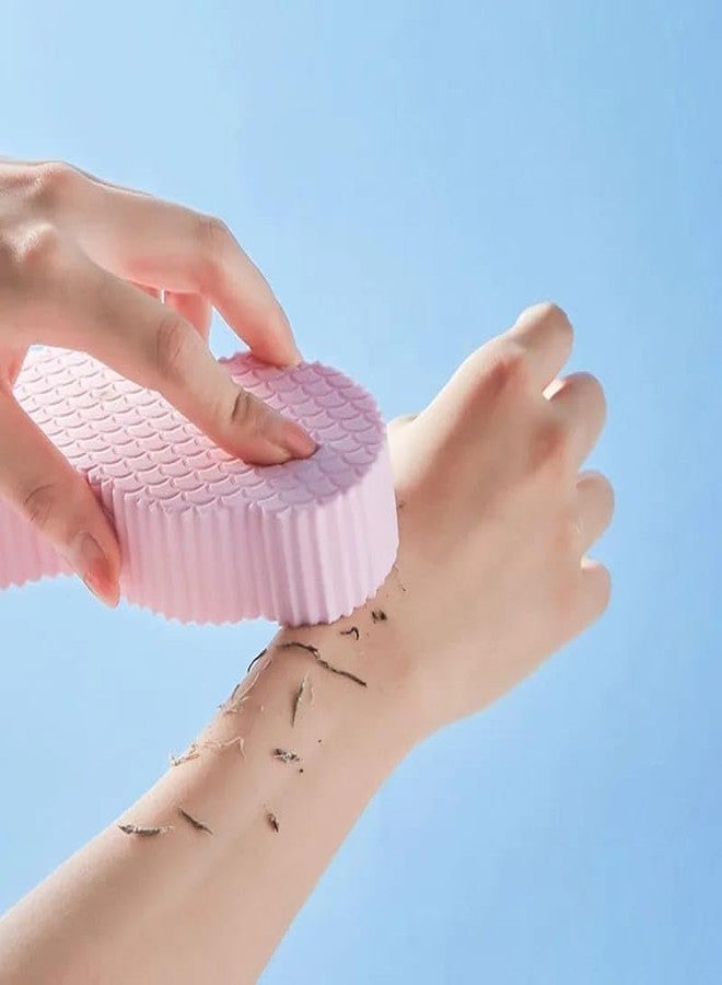 Wrixty إسفنجة استحمام فائقة النعومة من Wrixty، إسفنجة استحمام سحرية لإزالة الجلد الميت، إسفنجة استحمام فائقة النعومة، إسفنجة تقشير غير مؤلمة للبالغين والأطفال والرجال والنساء الحوامل - Image 2