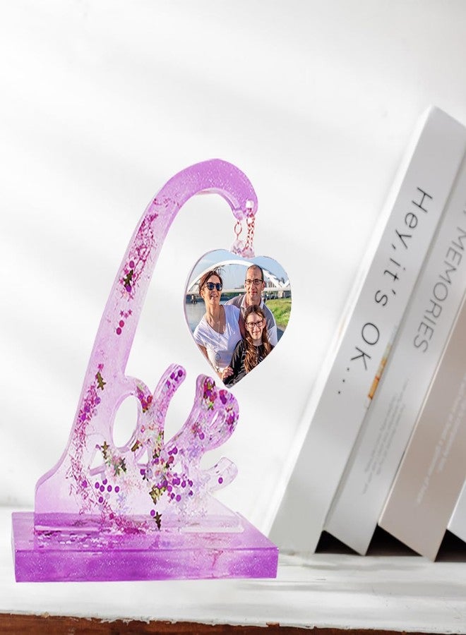 FineGood 2 Set Large 3D Photo Frame Resin Molds, Love Heart Epoxy Resin Molds DIY Personalised Picture Frame Silicone Molds for Art Craft Home Decor Wedding Gifts, White - Image 5