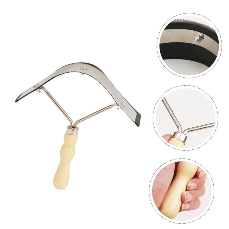 Stainless Steel Horse Brush Serrated Scraper Comb for Cattle Cleaning Non Slip Easy Clean - Image 4