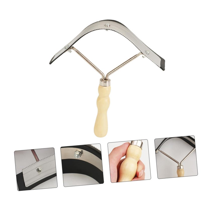 Stainless Steel Horse Brush Serrated Scraper Comb for Cattle Cleaning Non Slip Easy Clean - Image 5