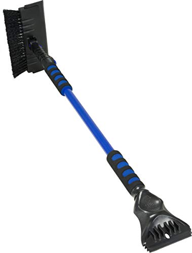 SubZero 14015 54 Avalanche Snowbroom for Truck Car with Pivoting Brush Head and Squeegee