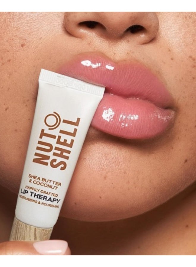 NUTSHELL Lip Therapy Shea Butter & Coconut – Deep Moisturizing Lip Balm for Dry & Chapped Lips 10g - Image 5