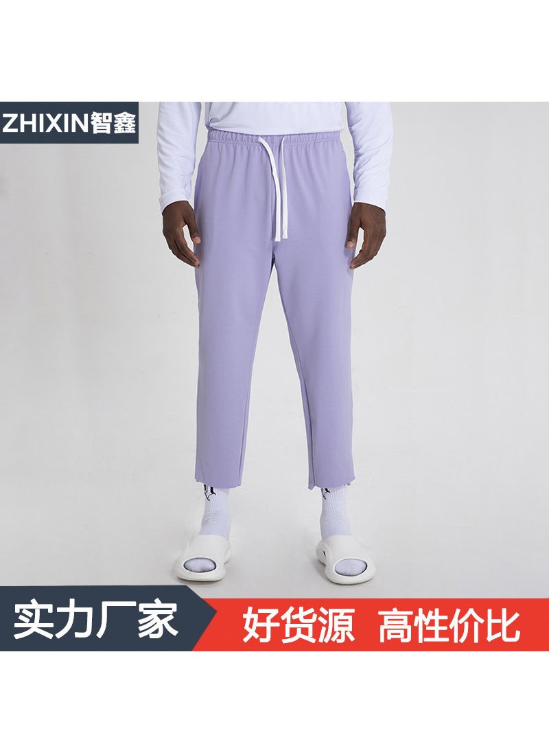 Generic - Casual Basketball Sweatpants Mens Nine Points Black - Image 1